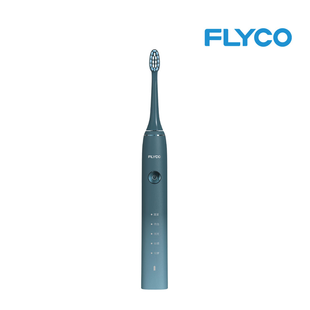 FLYCO 全方位潔淨音波電動牙刷-深海藍 FT7105TW-BU◉80B020